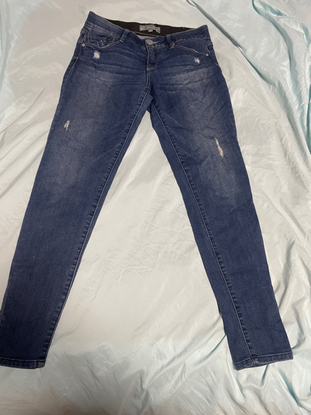 Wit & Wisdom Dark Wash Skinny Jeans